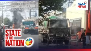 Cement Mixer Truck, Nagliyab | Sona
