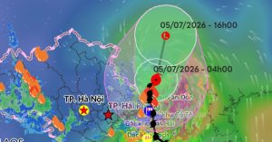 Bao So 1 Maysak Di Chuyen Cham Khu Vuc Dong Bac Van Mua Lon Den 300Mm 152